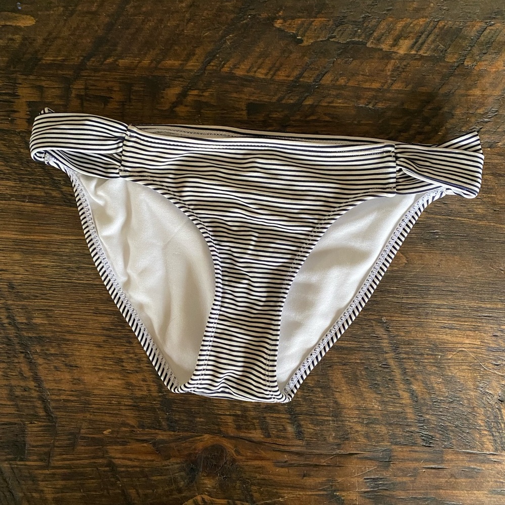 Xhilaration striped bikini bottom
